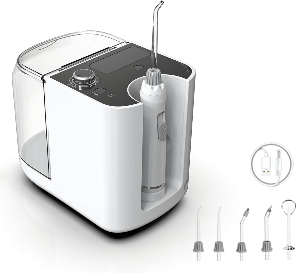 Huaco Care Countertop Water Flosser With Uv Light