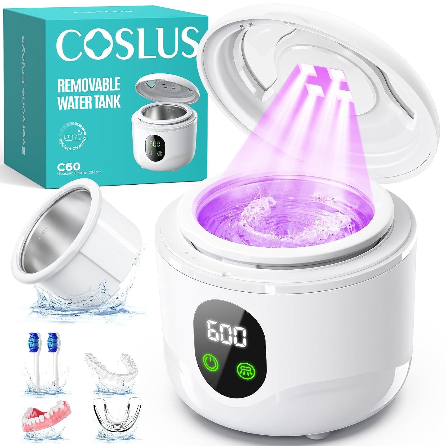 Brand presentation, compact footprint, and overall product design.