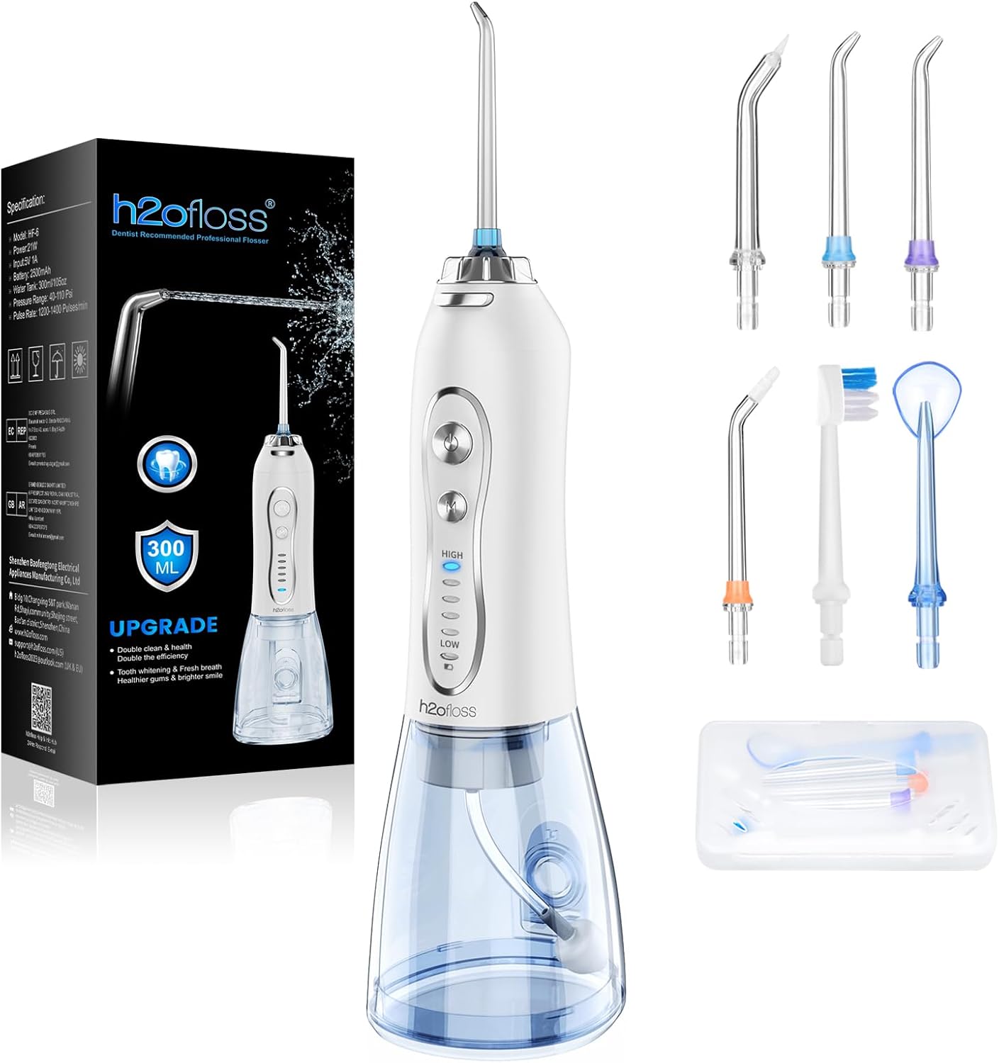 H2Ofloss Hf-6 Water Flosser