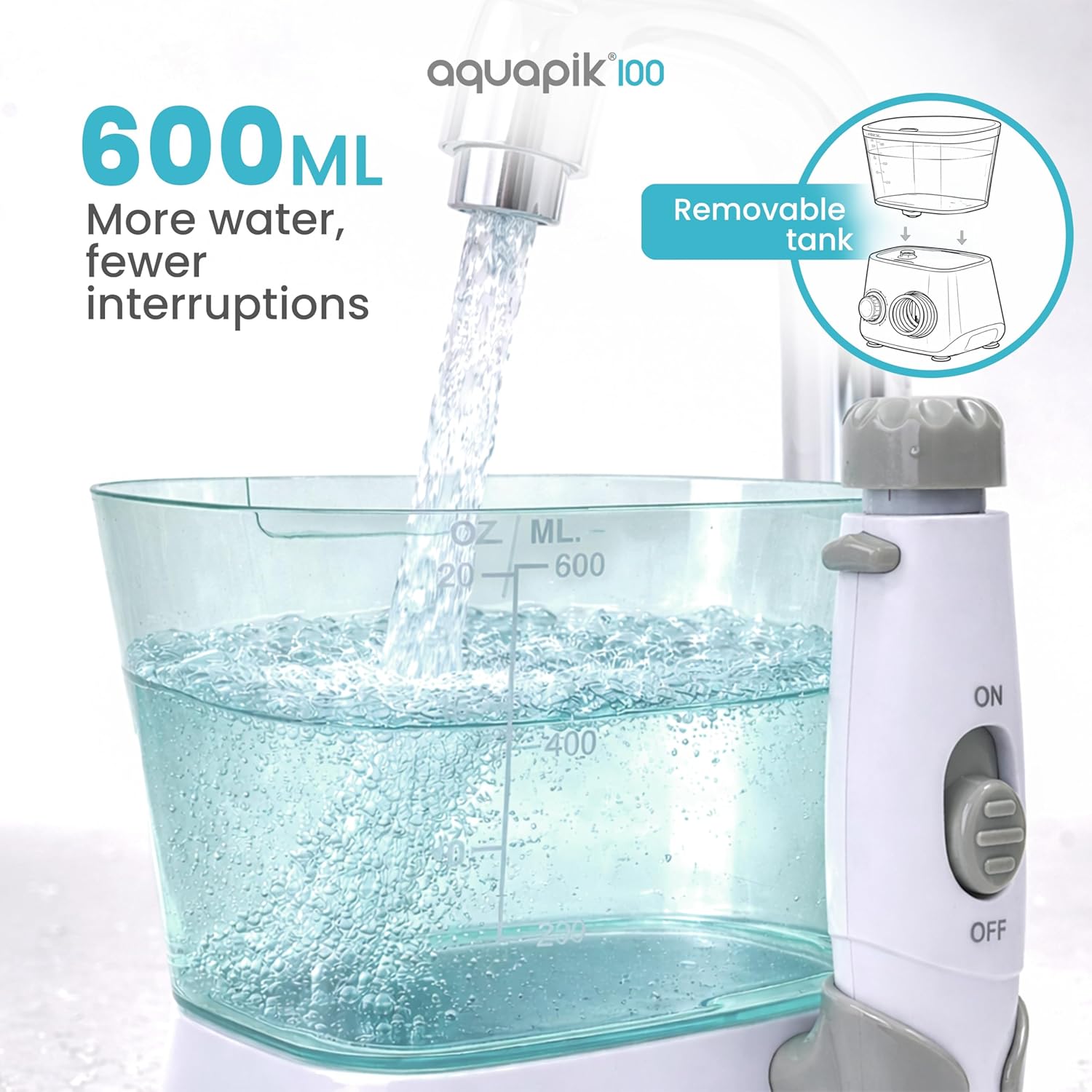 Supports discussion of tank capacity, ease of filling, and overall usability.