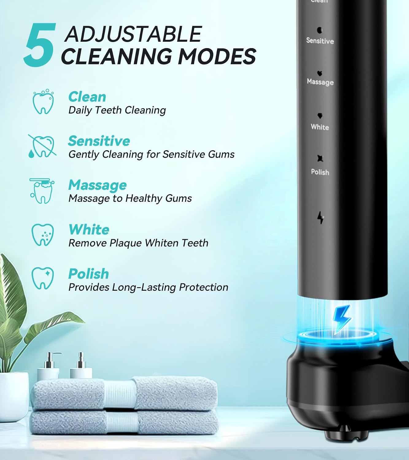 Key specs that help justify the product’s positioning as a full-feature oral care combo.