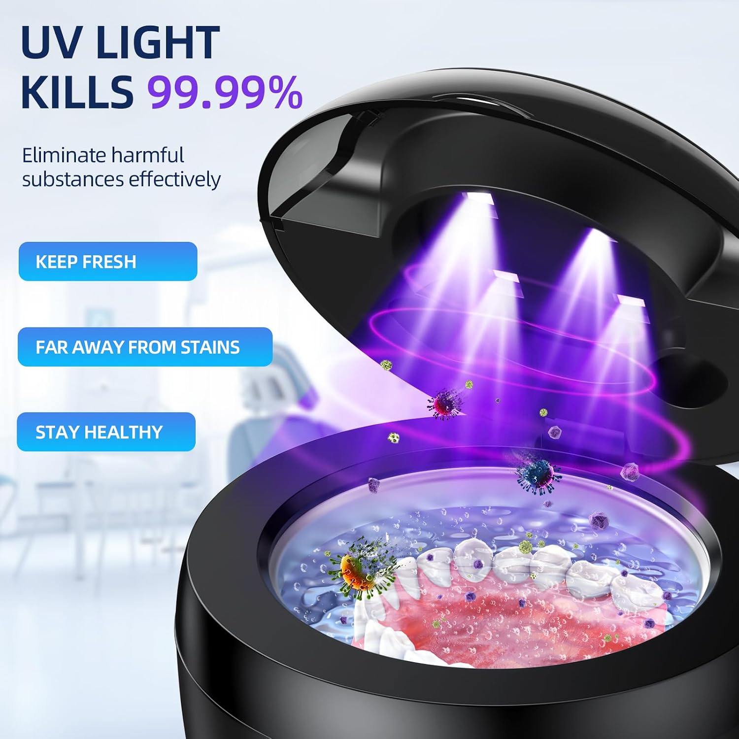 Functional versatility, especially the 4 cleaning modes and dual cleaning approach.