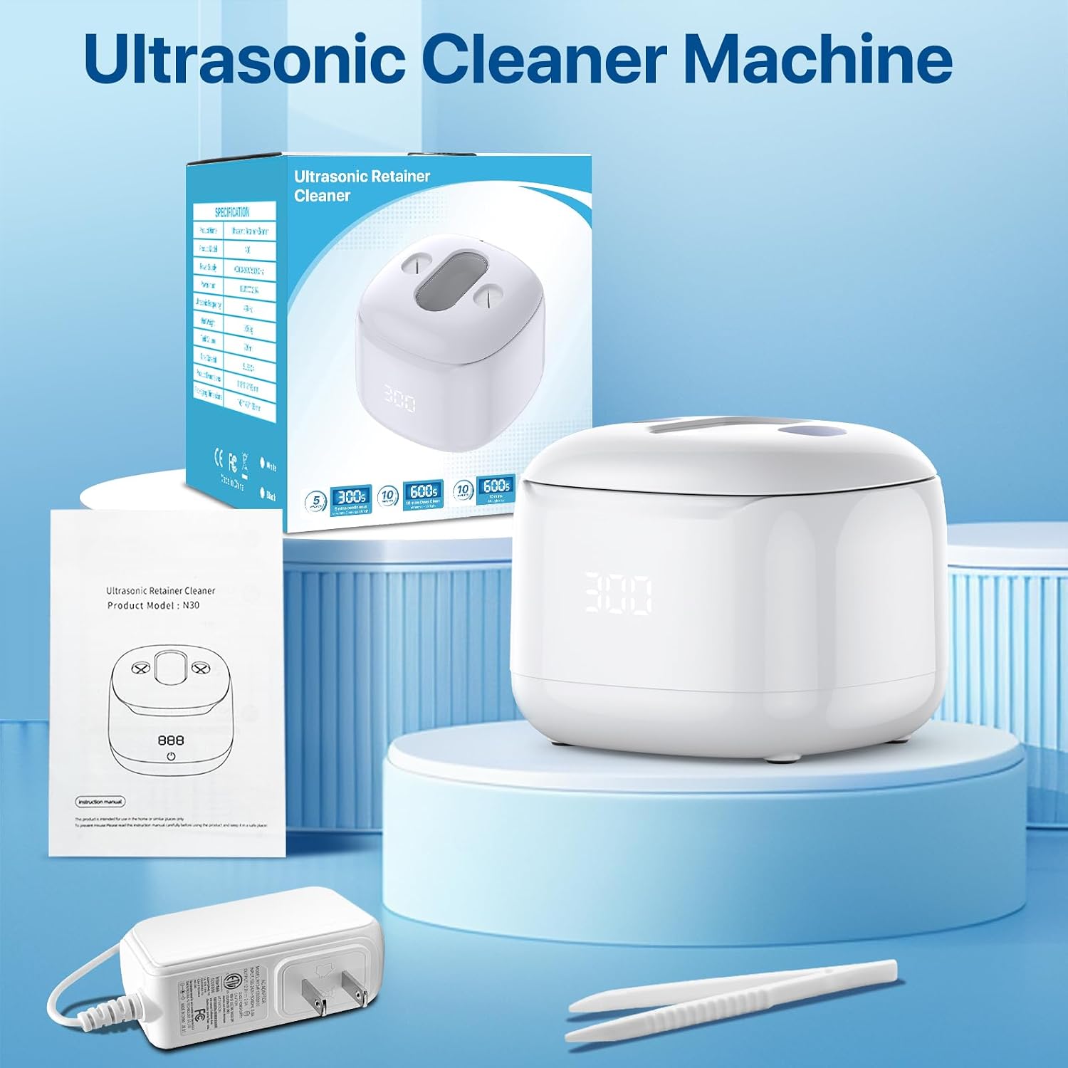 Versatility for dental care and possibly jewelry cleaning.