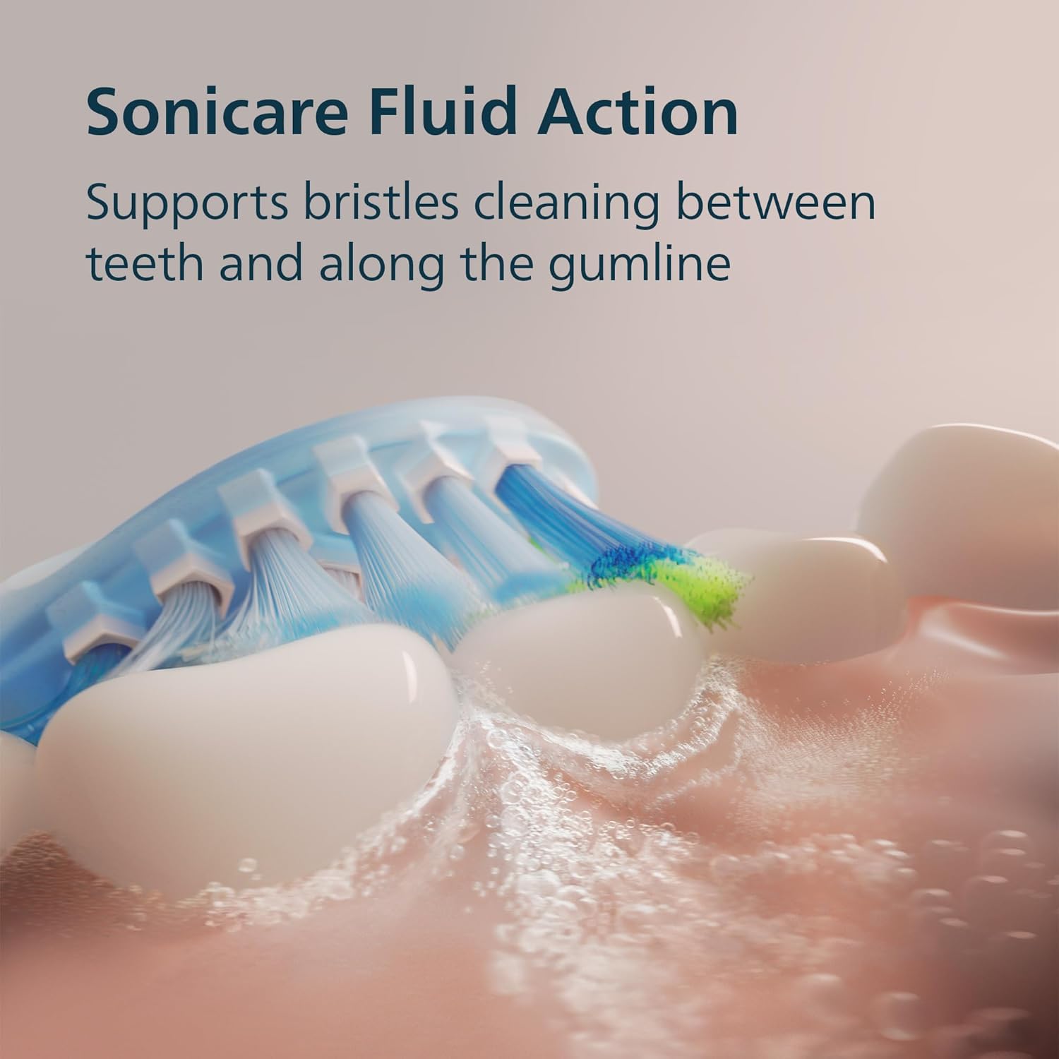 Philips Sonicare 5900 Rechargeable Electric Toothbrush, 2 Brush Head, White | 1000% More Plaque Removal¹, Pressure Sensor, 6 Brush Settings, 21-Day Battery, 2-Minute Guided Timer, Hx7130/02