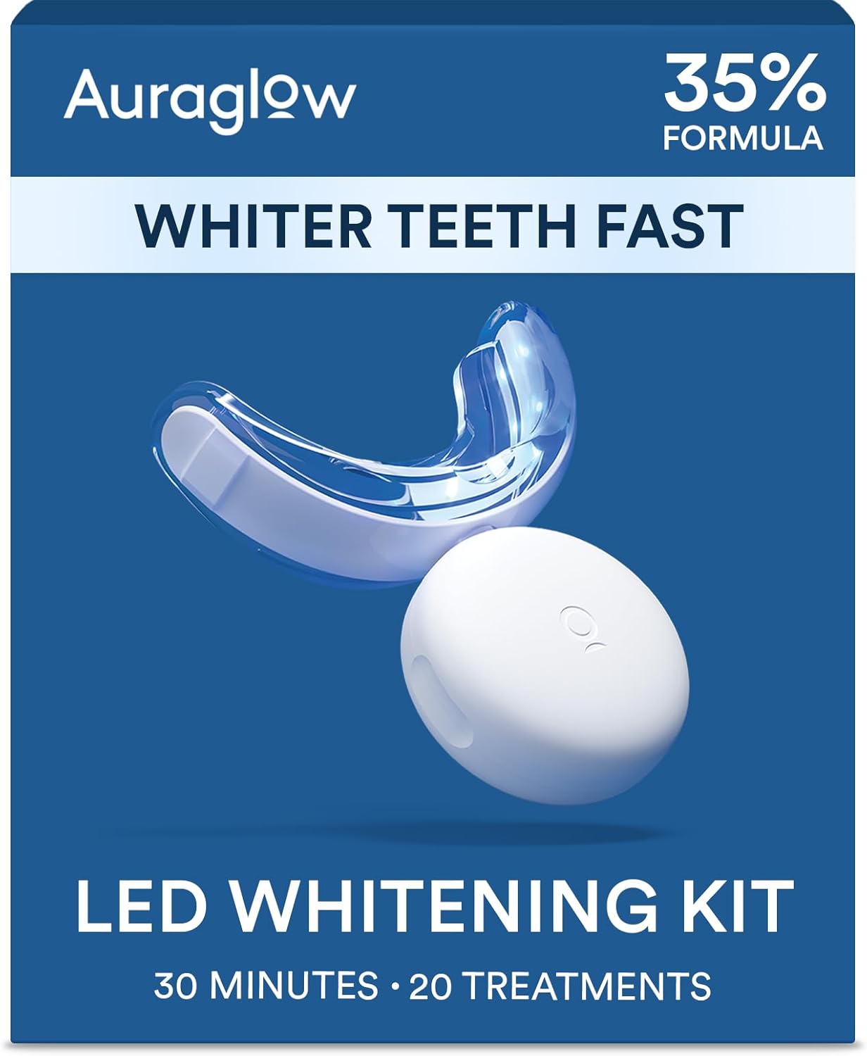 Overall kit presentation, what’s included, and the core LED whitening setup.