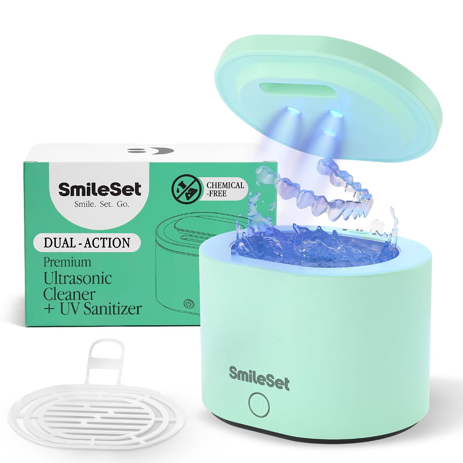 Overall design, compact size, and mint color appeal.