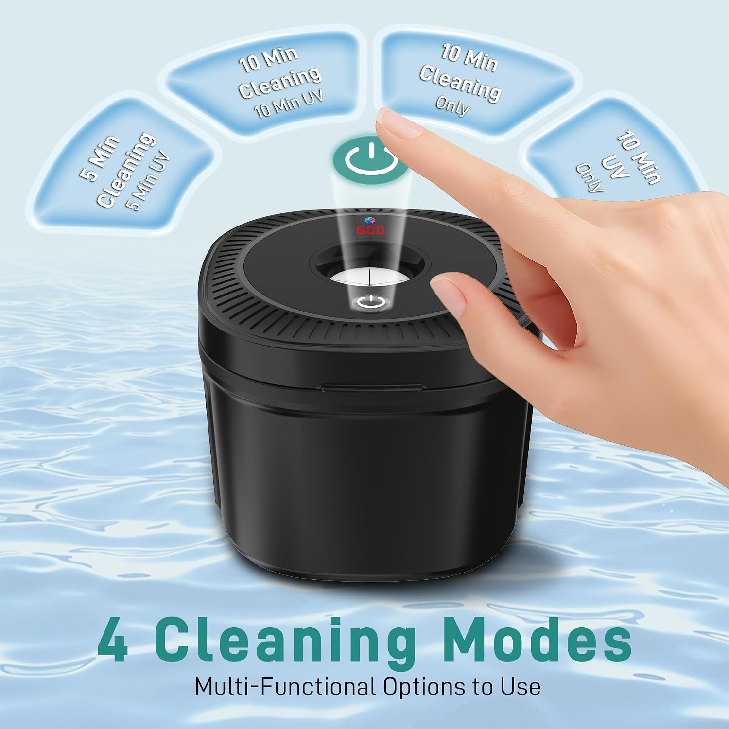 Build quality, lid shape, and general construction of the cleaner.