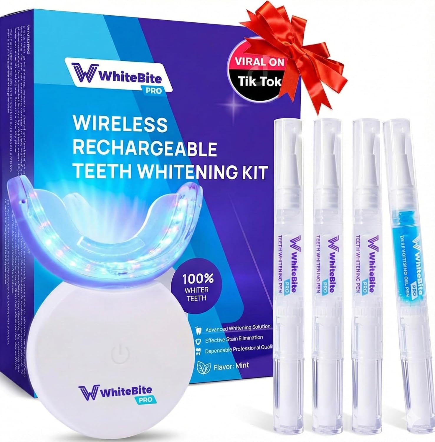 Overall kit completeness, premium positioning, and the core LED whitening system.