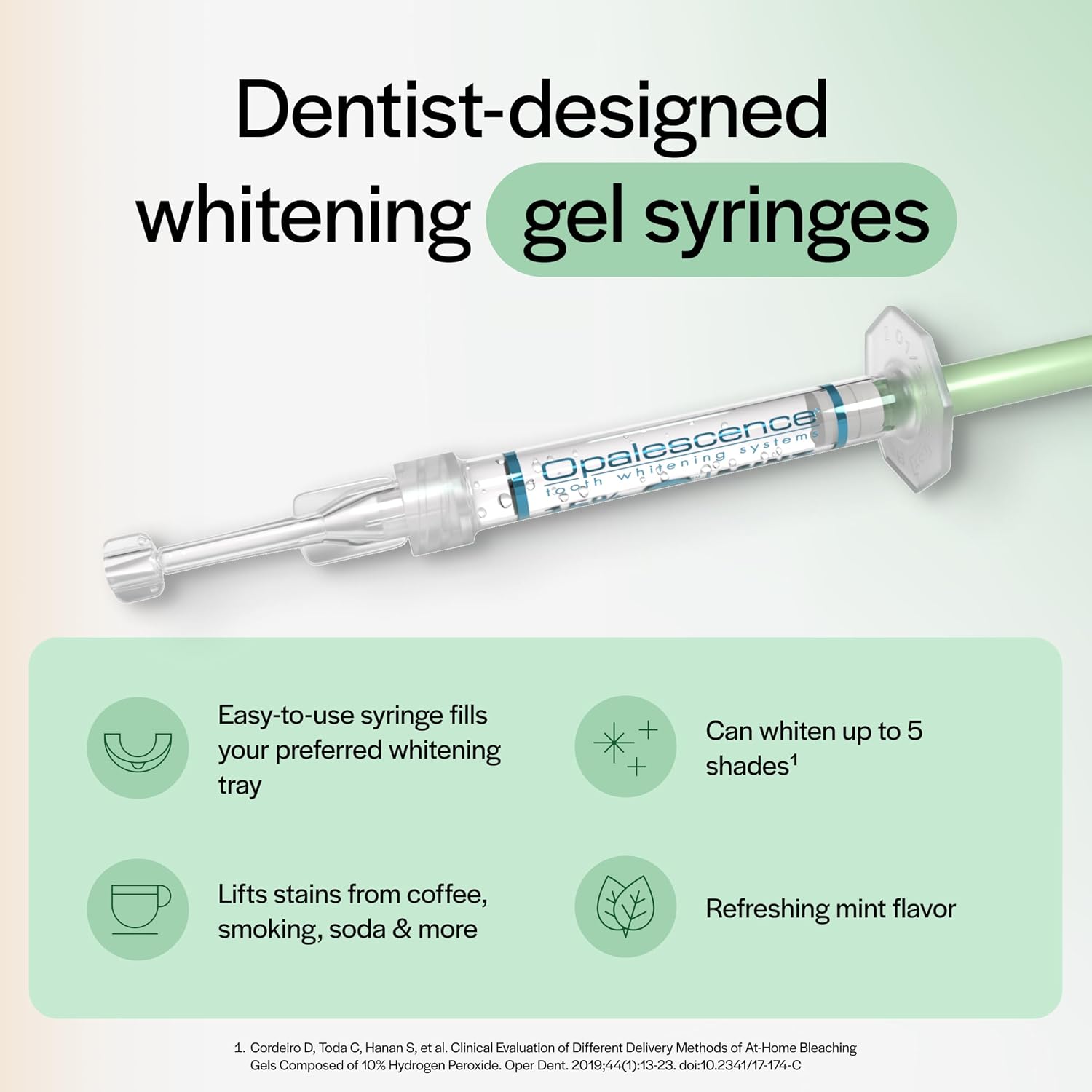 Opalescence 35% Teeth Whitening Gel Refill Syringes (8Ct) - 5197-4