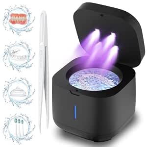 Ultrasonic Retainer Cleaner Machine, Dental Cleaning Pod