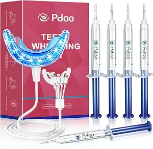 Professional Teeth Whitening Kit With 5 Teeth Whitening Gel