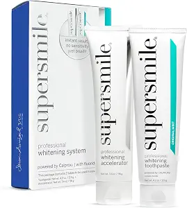 Supersmile Professional Whitening System, Toothpaste + Accelerator, 4.2 Oz