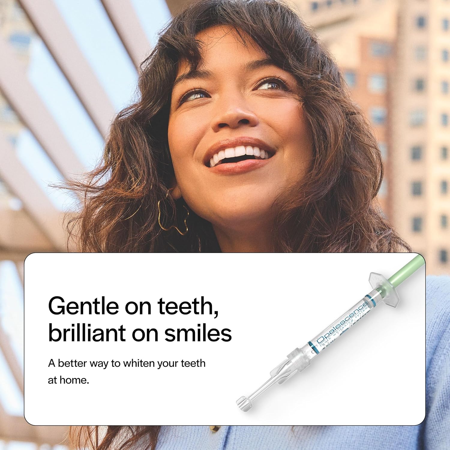 Reinforces the professional-grade positioning and the syringe-based delivery system.