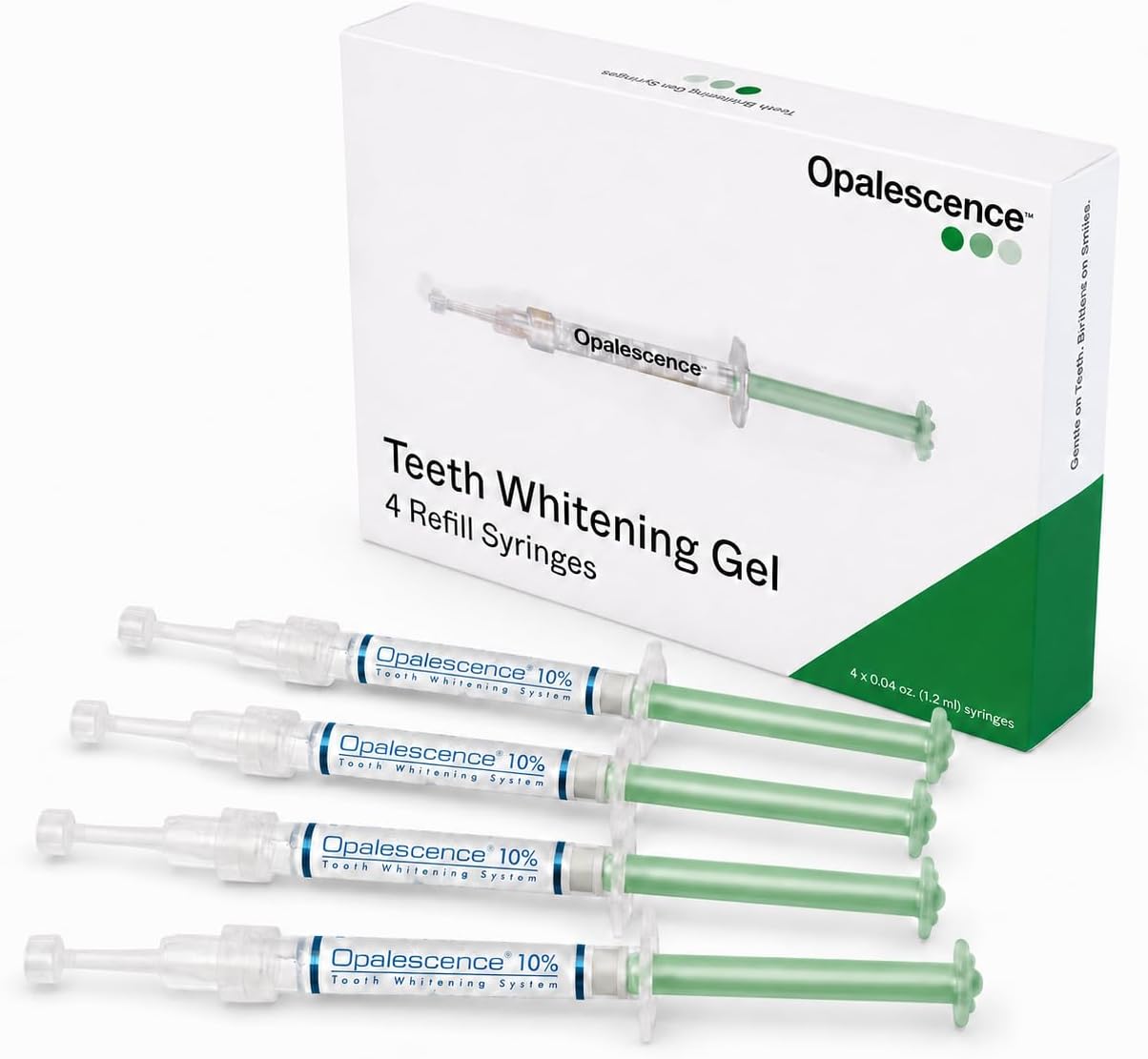 Confirms the exact product and pack format, helping shoppers quickly identify the 4-syringe refill kit.