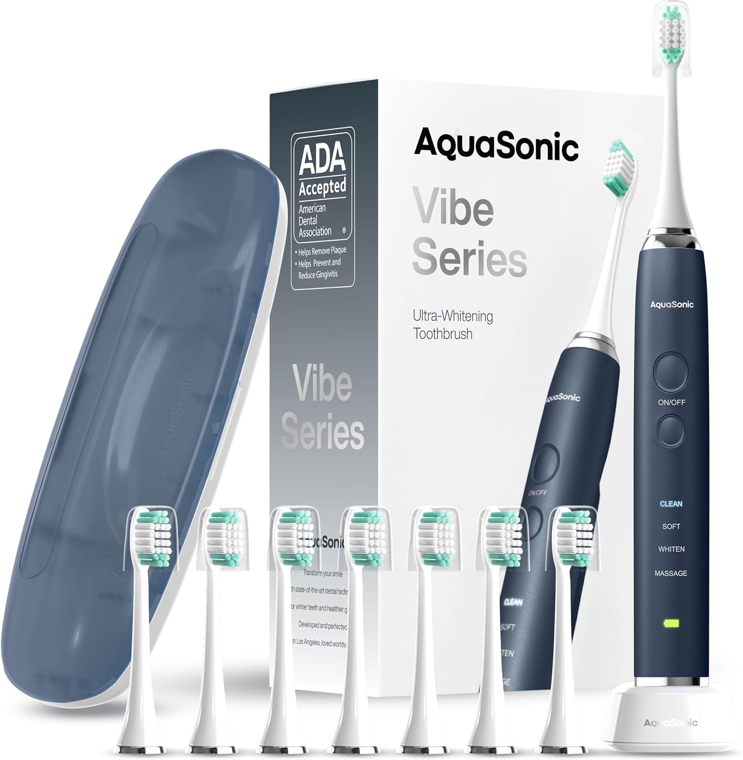 Highlights the overall design, color, and premium first impression of the toothbrush.