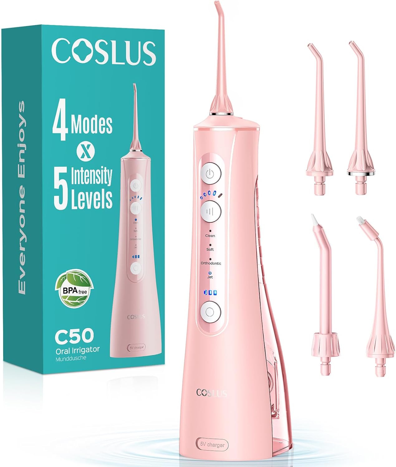 Overall product presentation, color option, and compact cordless form factor.