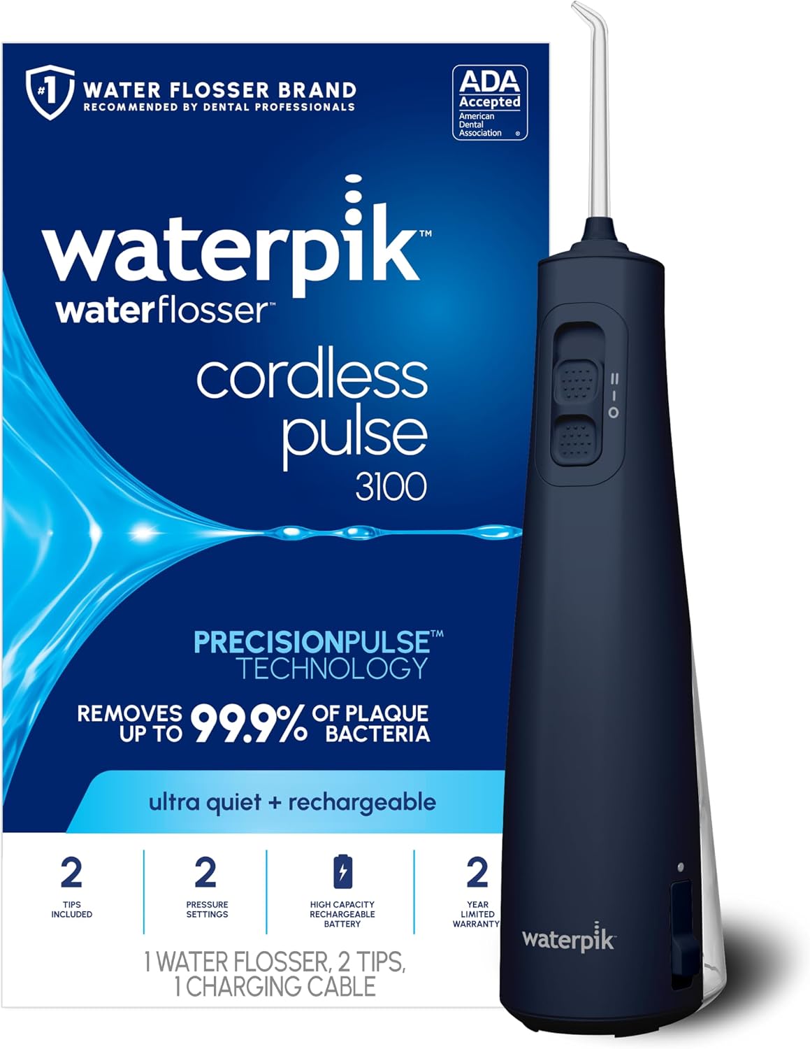 Overall design, color, and portable cordless form factor.