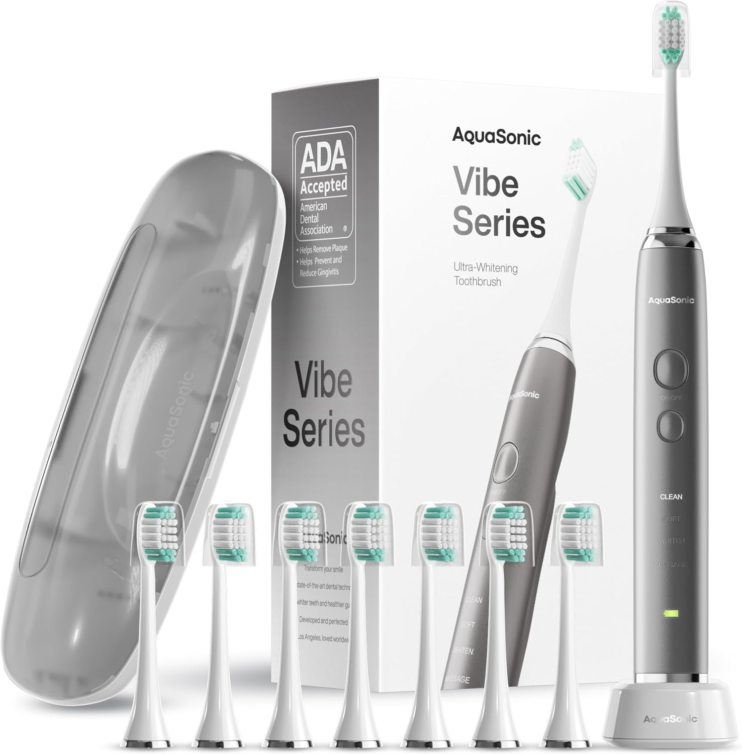 The overall look, finish, and premium positioning of the toothbrush.