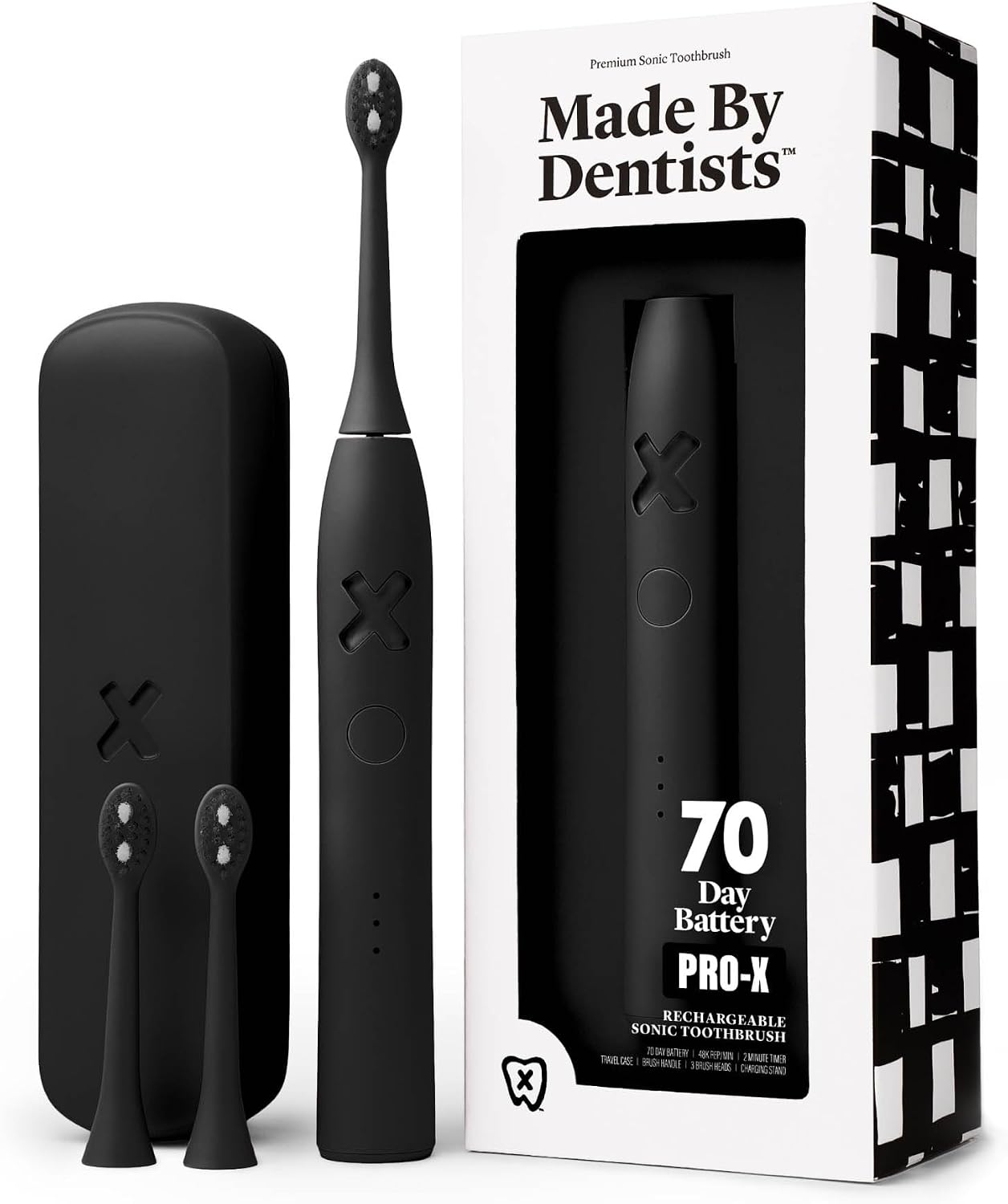 The overall design, colorway, and premium positioning of the toothbrush.
