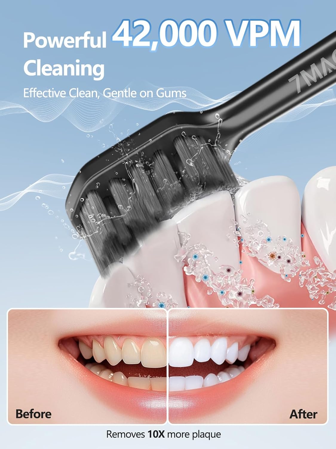 Core performance claims like modes, timer, or cleaning intensity.