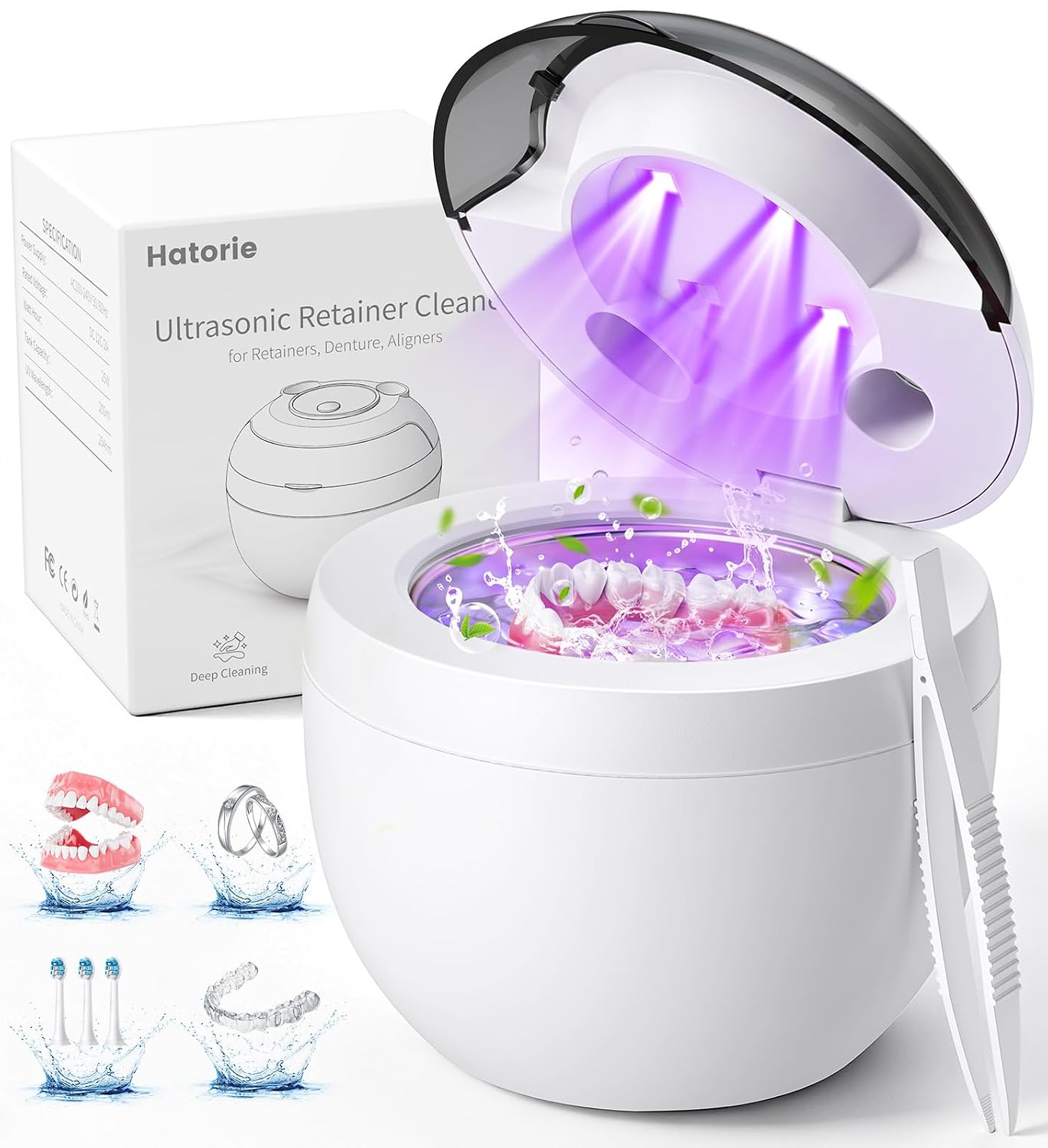 Overall design, size, and first impression of the device as a daily oral-care cleaner.