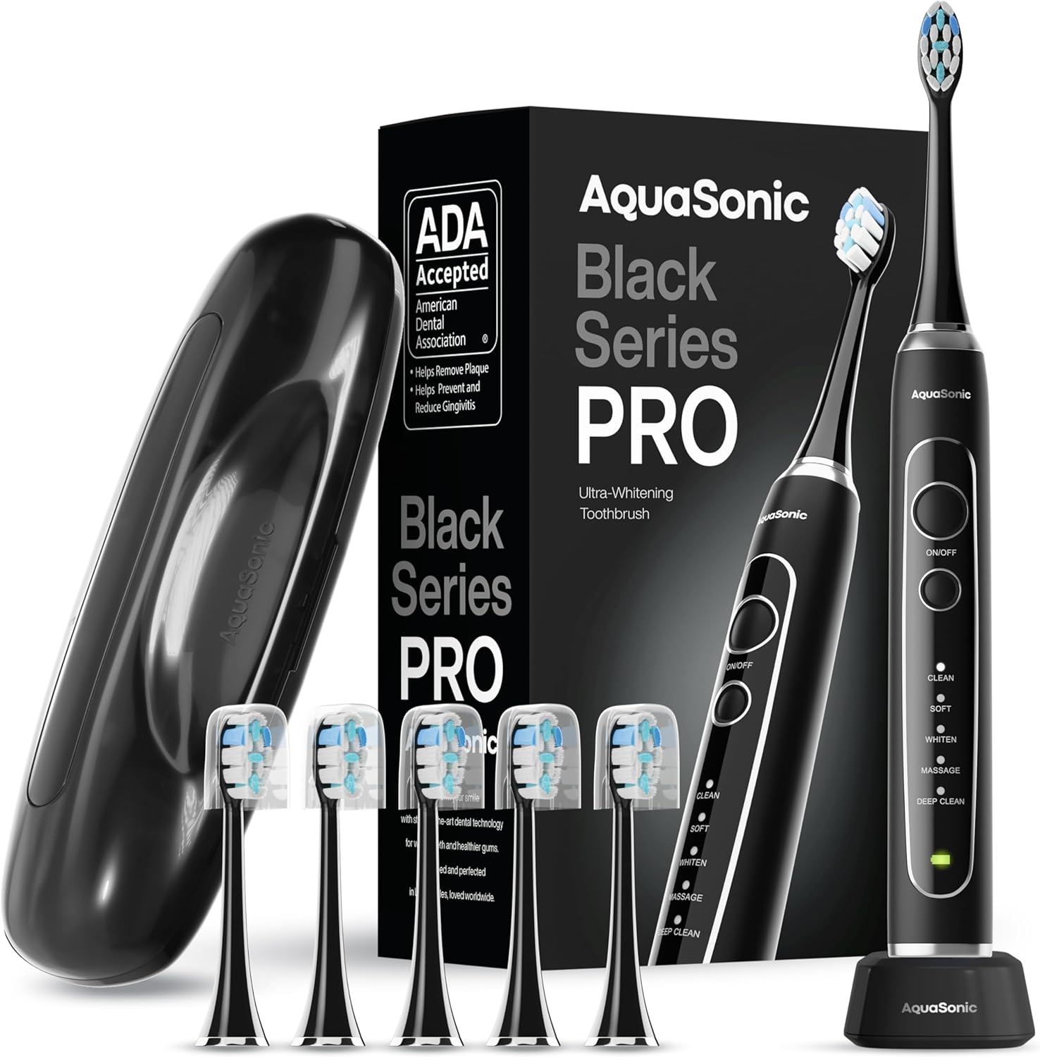Bundle appeal, overall design, and the fact that multiple accessories are included with the toothbrush.